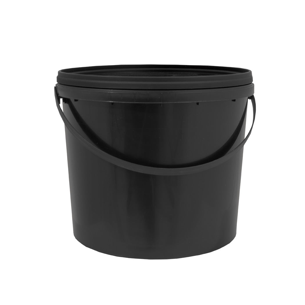 Round Black Bucket