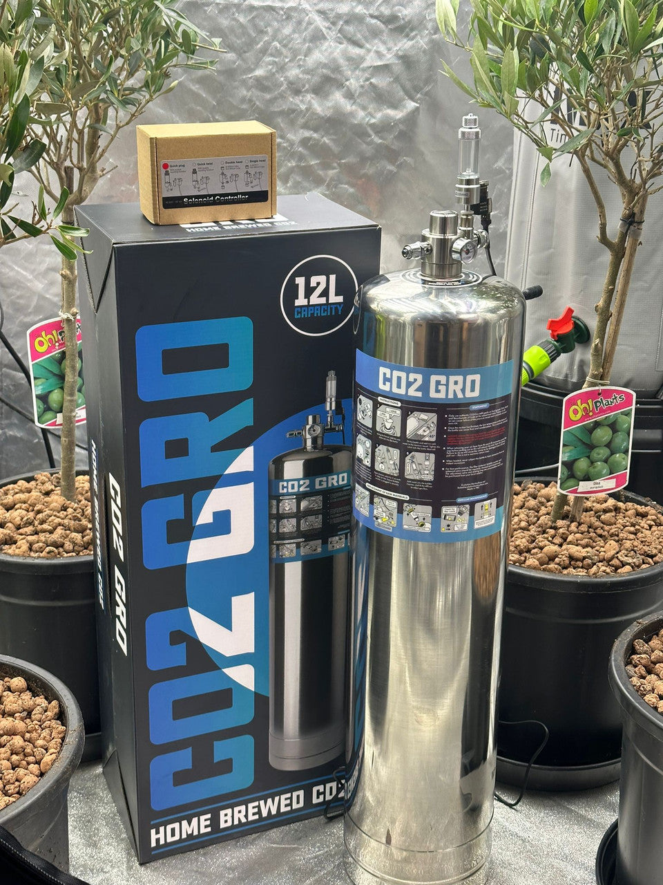 CO2 Gro 12L DIY CO2 Generation System (With Solenoid)