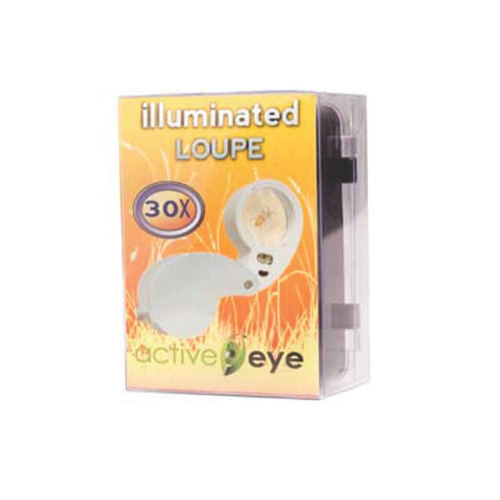 Illuminated Magnifier Loupe (30x) - National Hydroponics